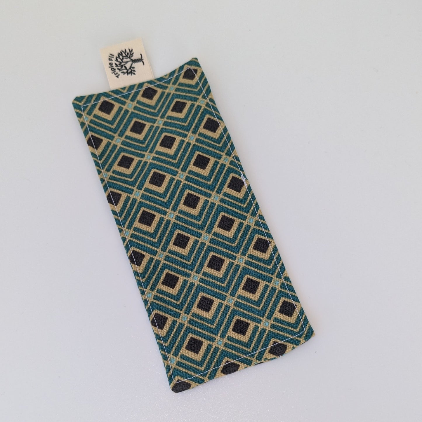 Marque page graphique vert / marron