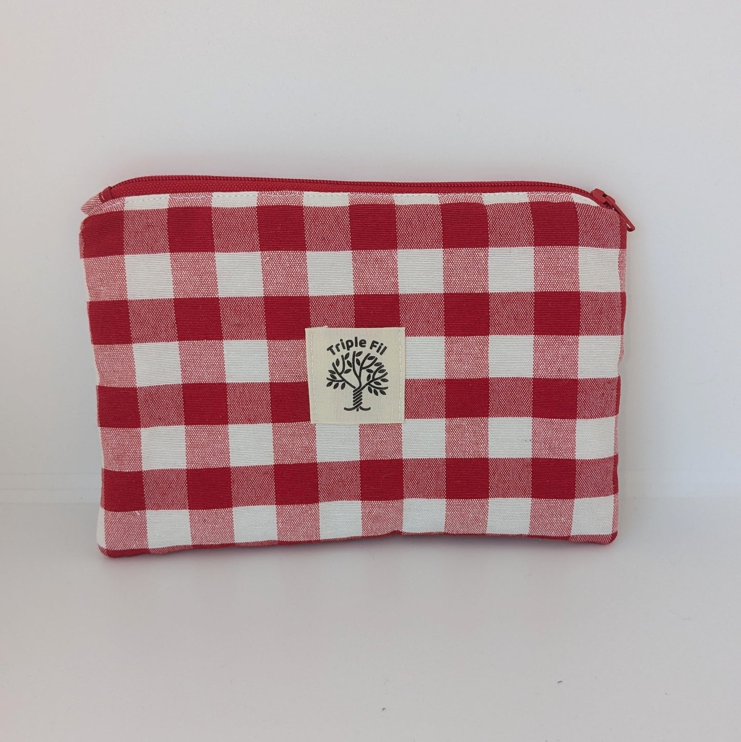 Trousse Vichy rouge