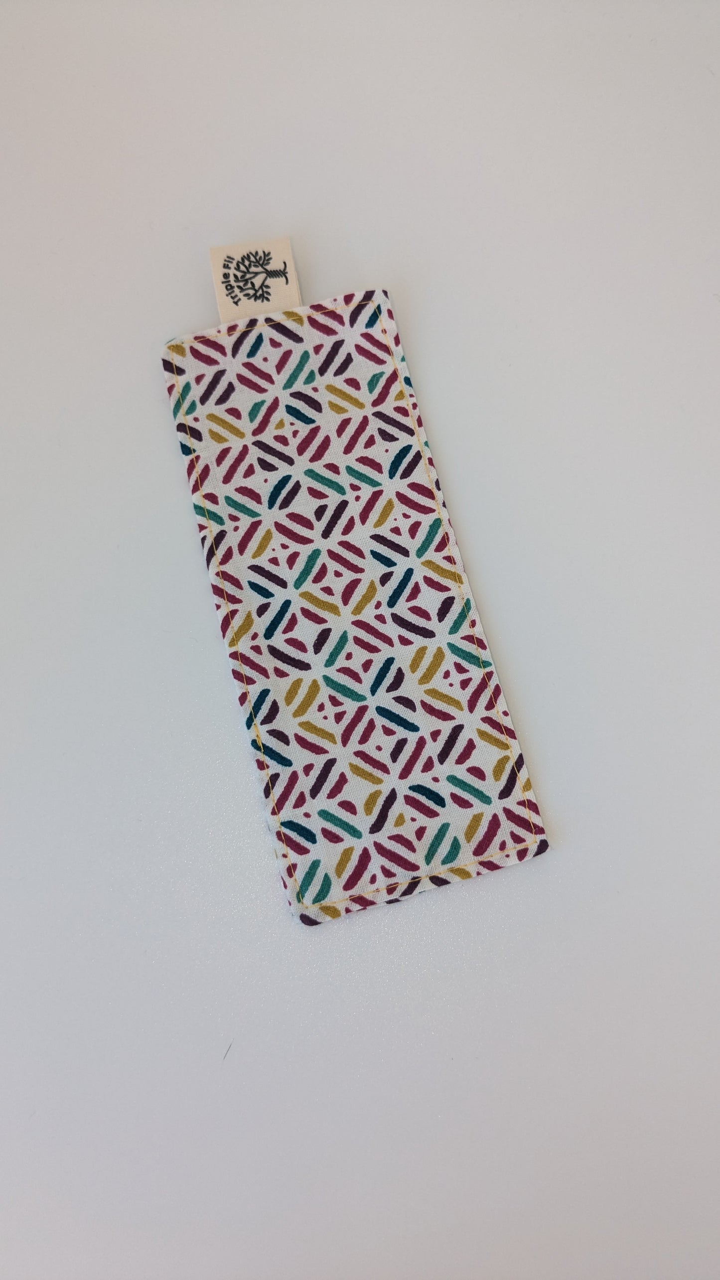 Marque page graphique multicolore