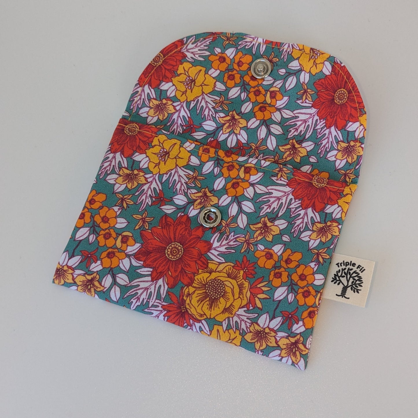 Pochette à savon coton enduit