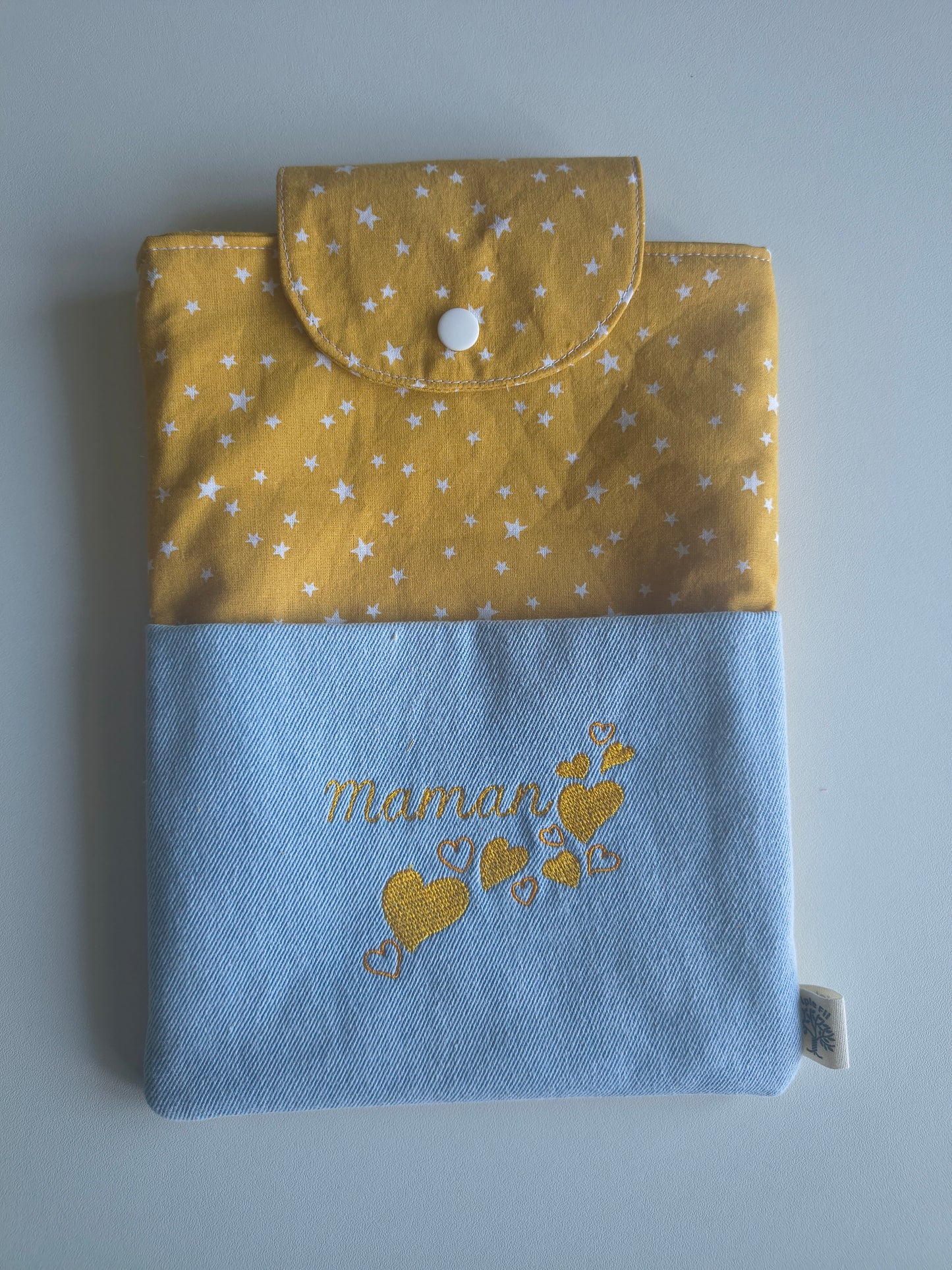 Pochette livre grand format - maman