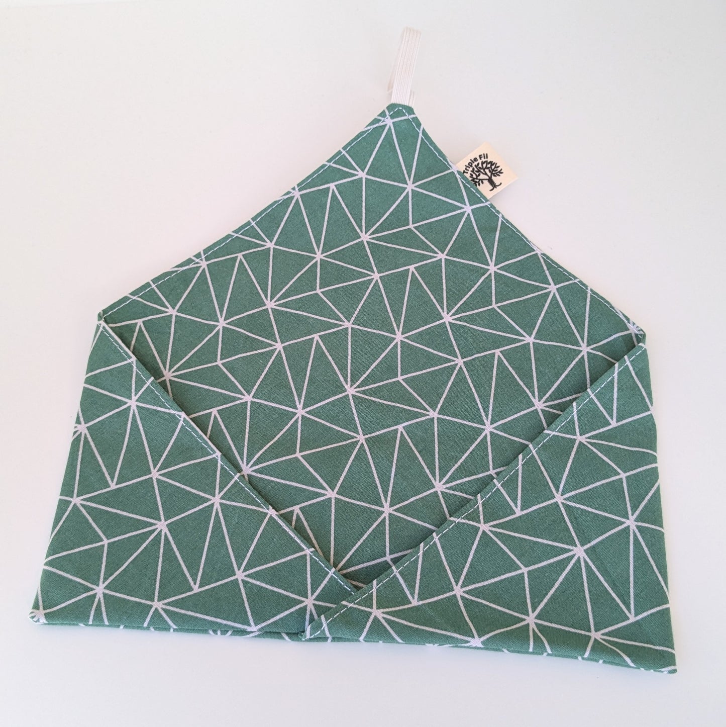Porte couvert nomade - graphique vert