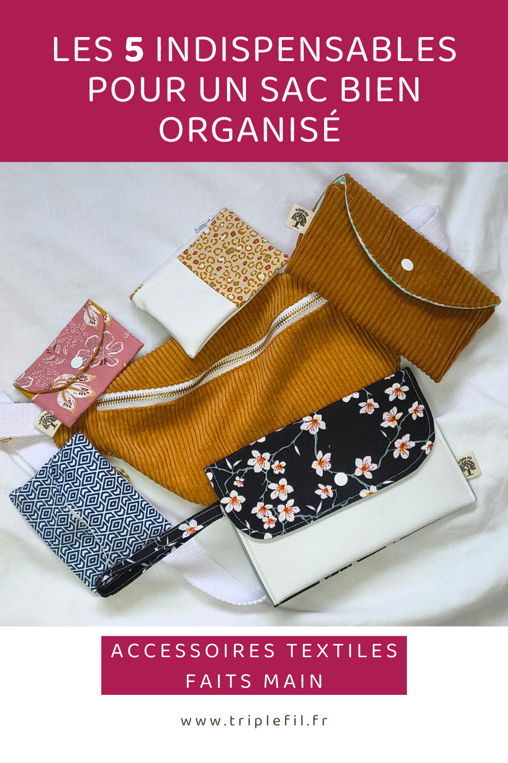 Les 5 indispensables à glisser dans son sac pour un quotidien bien organisé