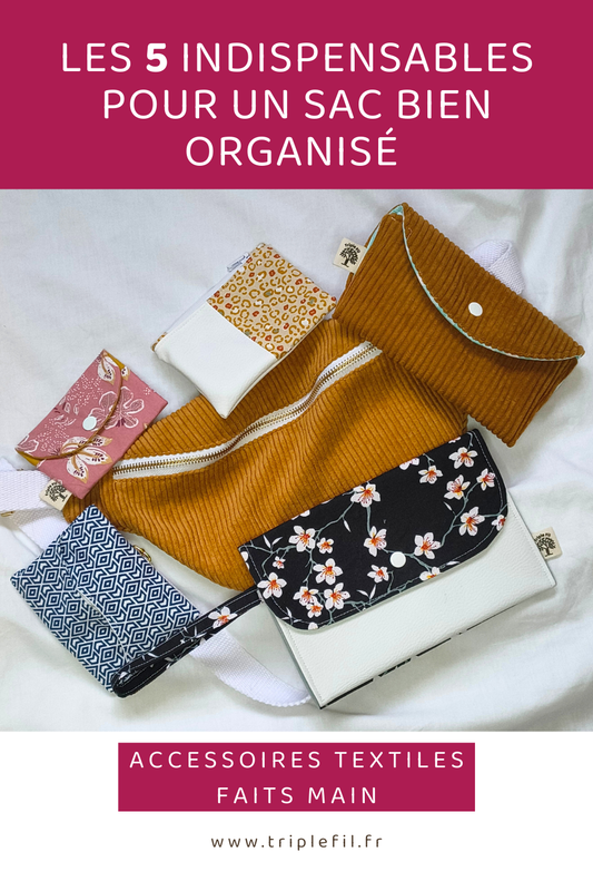 Les 5 indispensables à glisser dans son sac pour un quotidien bien organisé