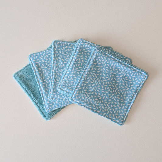 Lingettes démaquillantes x5 - bleu