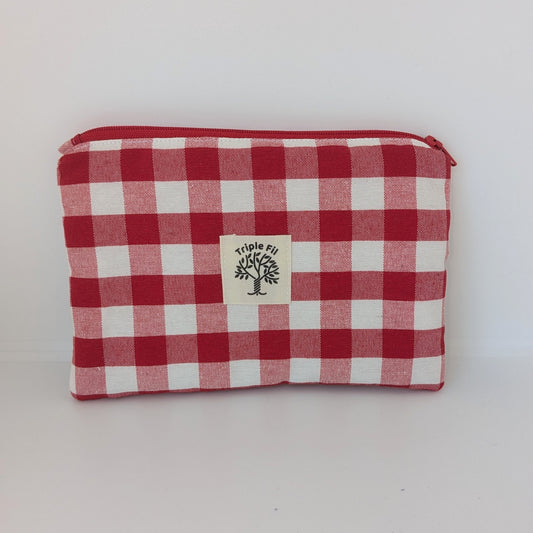 Trousse Vichy rouge
