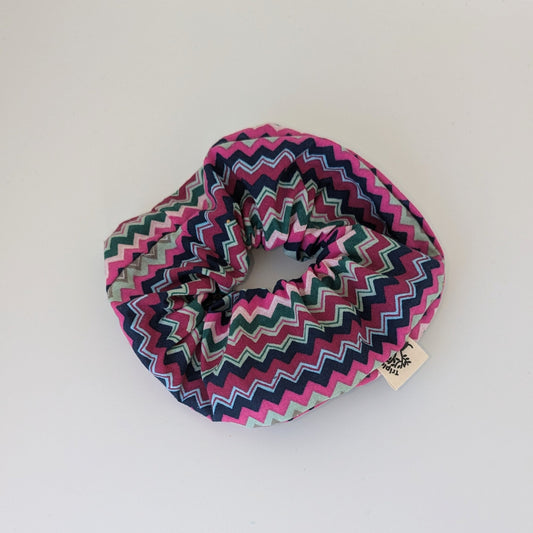 Chouchou graphique rose