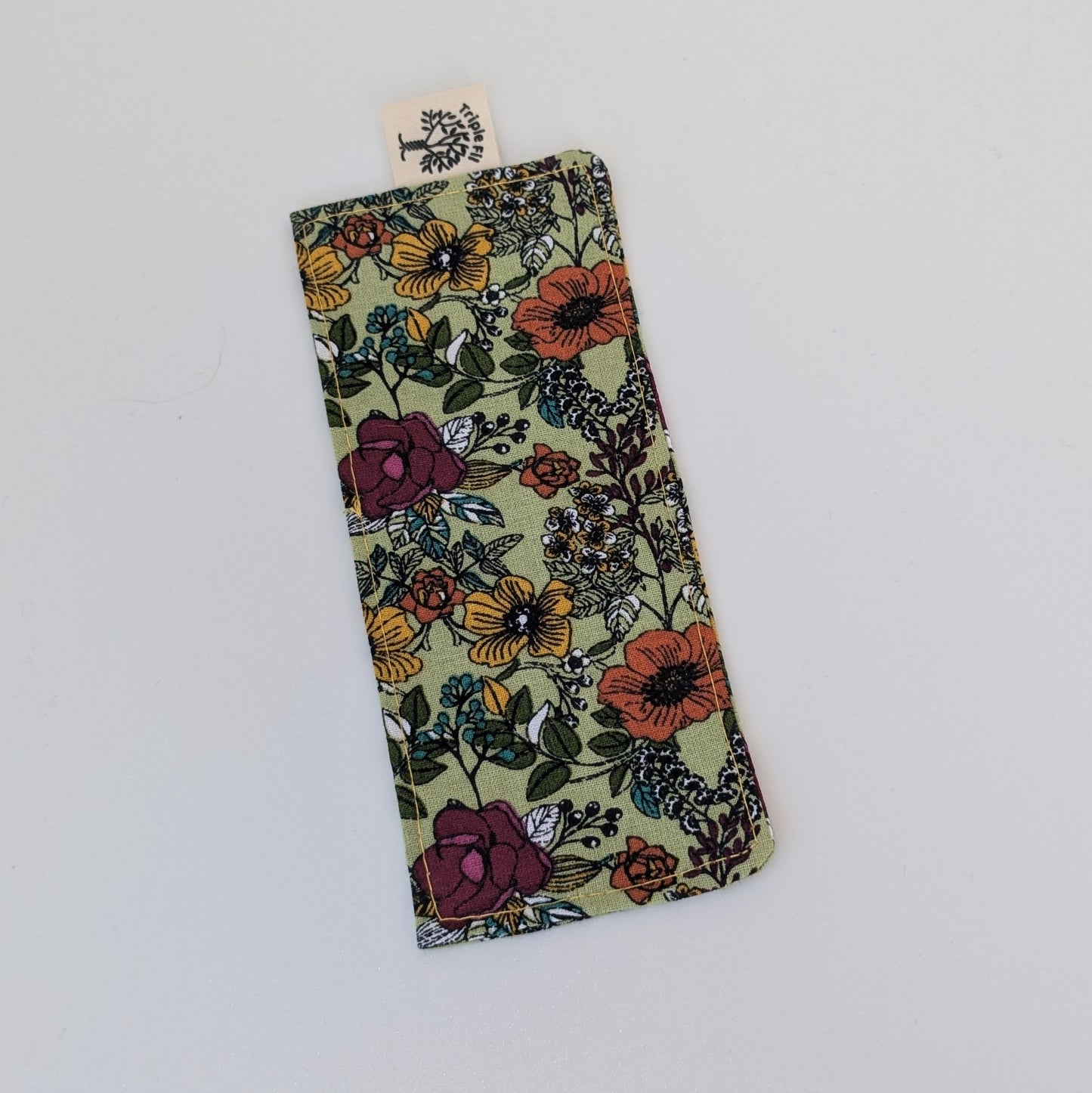 Marque page grosses fleurs
