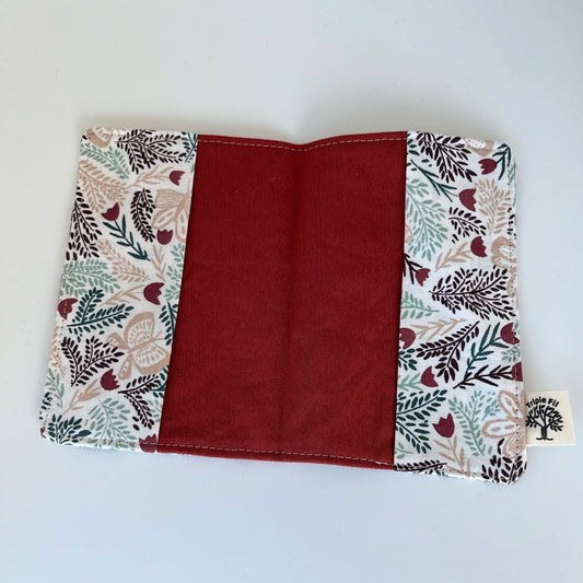 Pochette passeport coton enduit