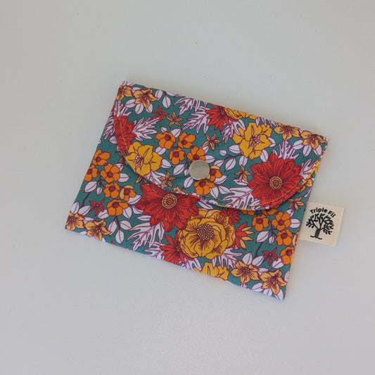 Pochette à savon coton enduit