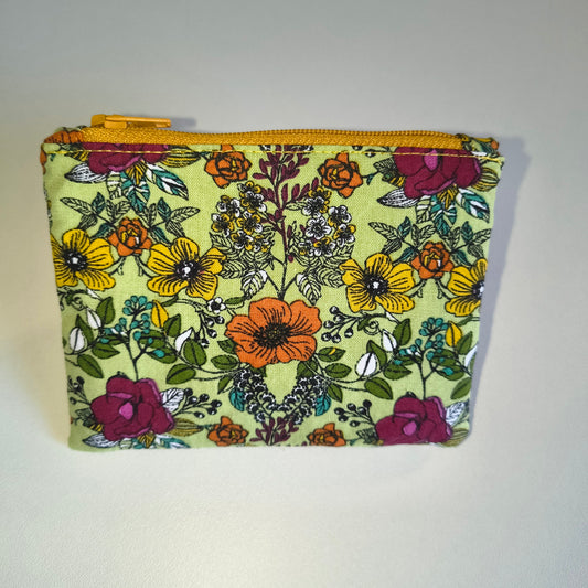 Porte-monnaie fleuri