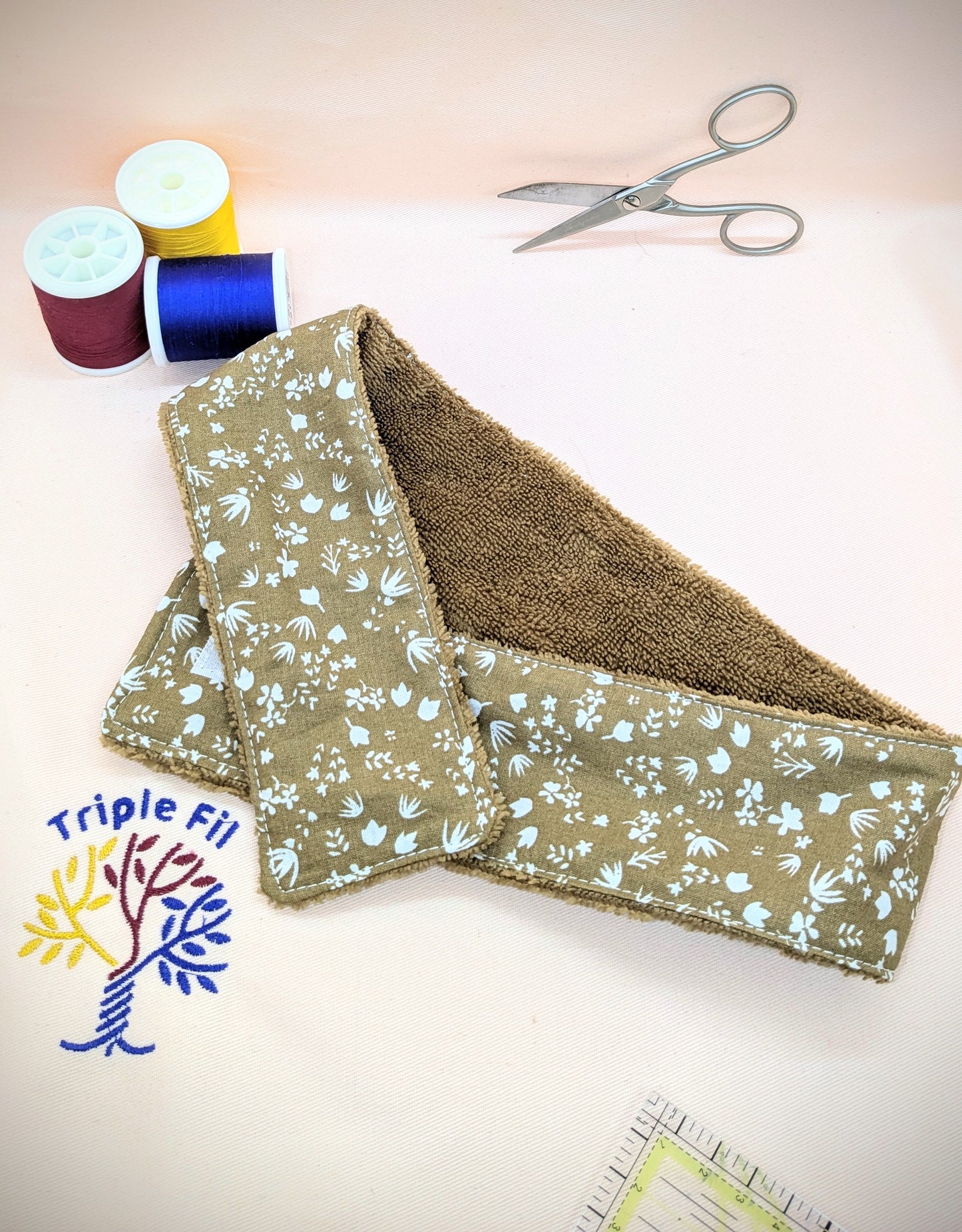 Bandeau soin - cassonade / camel
