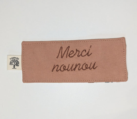 Marque page Merci nounou