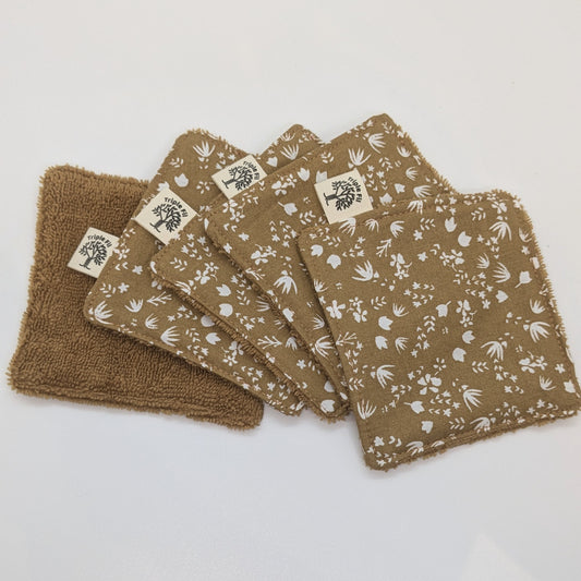 Lingettes démaquillantes x5 - cassonade camel