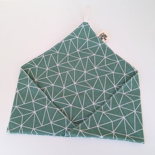 Porte couvert nomade - graphique vert