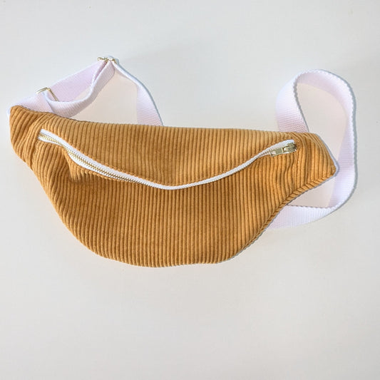 Banane velours côtelé avec poche